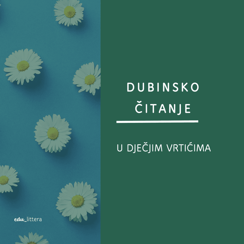 dubinsko čitanje u vrtiću
